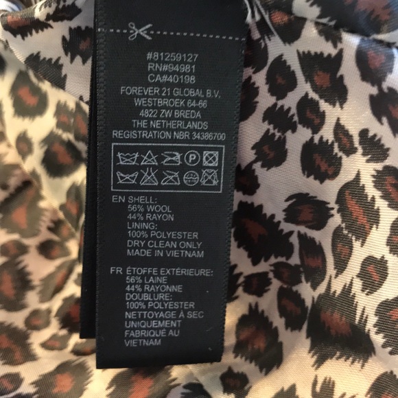 Gorgeous Red Double Breasted Wool Blend Jacket - Picture 7 of 7